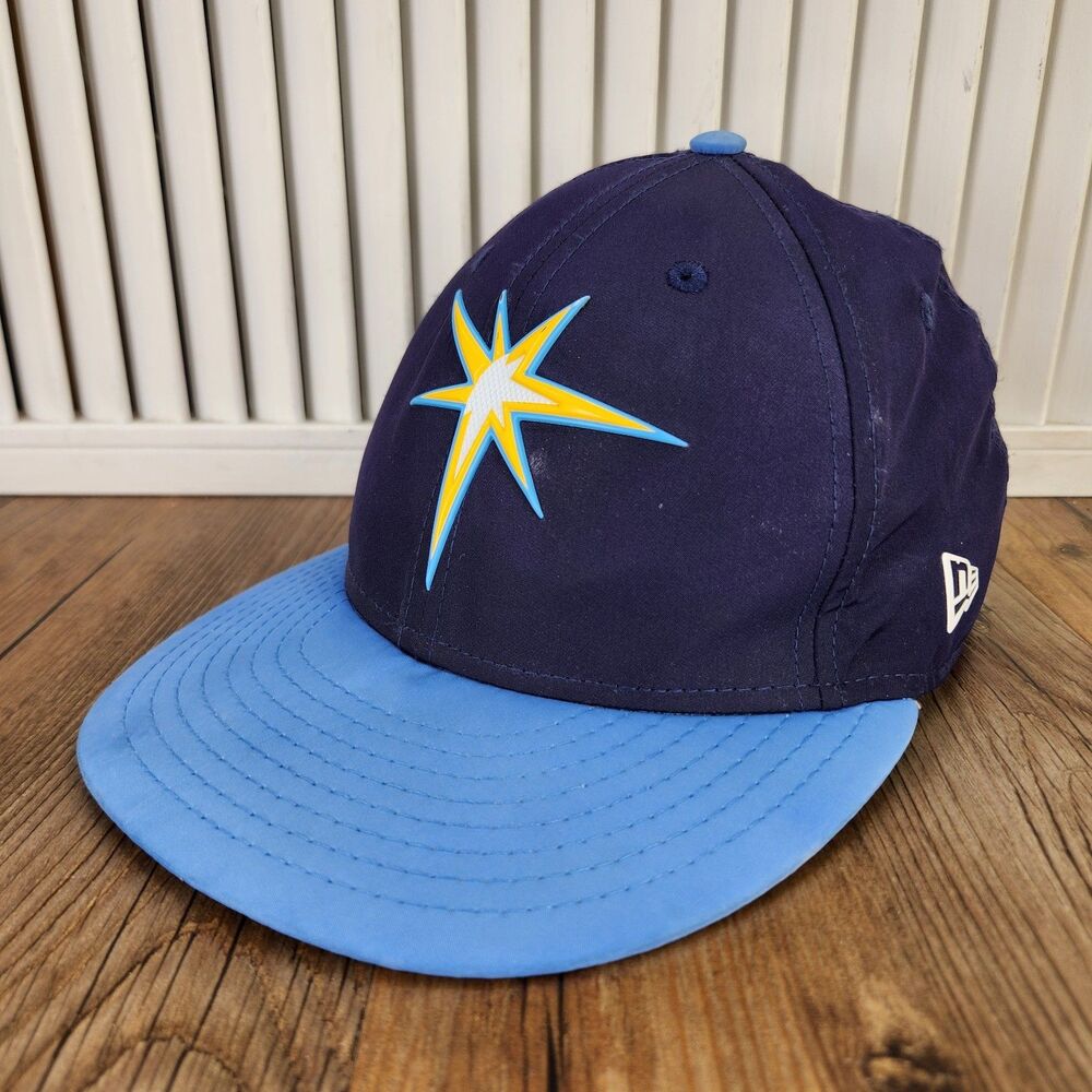 Tampa Bay Rays 2018 Spring Training New Era 59fifty Sz 7 1/8 Hat Cap Navy Blue